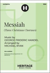 Messiah SSA choral sheet music cover